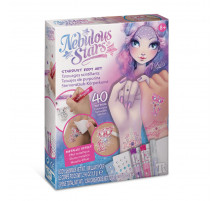 Набір для творчості Боді-арт: Зіркове сяйво Nebulous Stars 11012, 40 татуювань