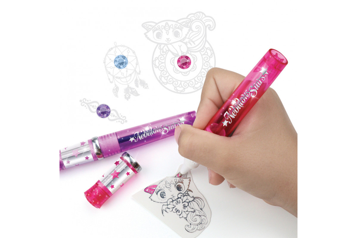 Набір для творчості Боді-арт: Зіркове сяйво Nebulous Stars 11012, 40 татуювань