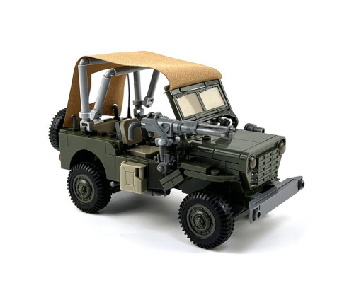 Дитячий конструктор Військові баталії IBLOCK PL-921-356, 475 деталей, 2 фігурки у комплекті, в коробці