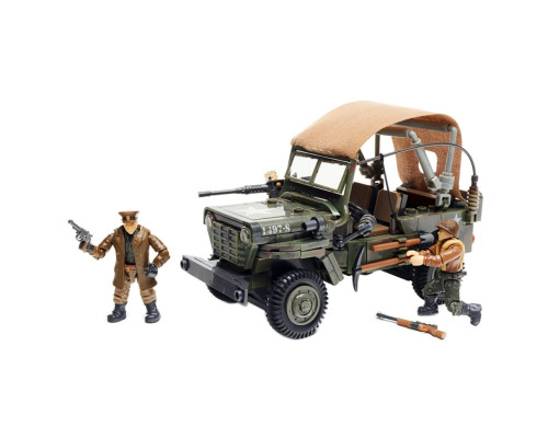 Дитячий конструктор Військові баталії IBLOCK PL-921-356, 475 деталей, 2 фігурки у комплекті, в коробці