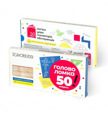 Дерев'яна головоломка "Танграм" Igroteco 900569, 6 елементів