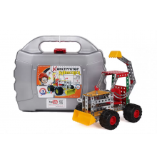 Металлический конструктор  "Строительная техника" 3879TXK в чемодане