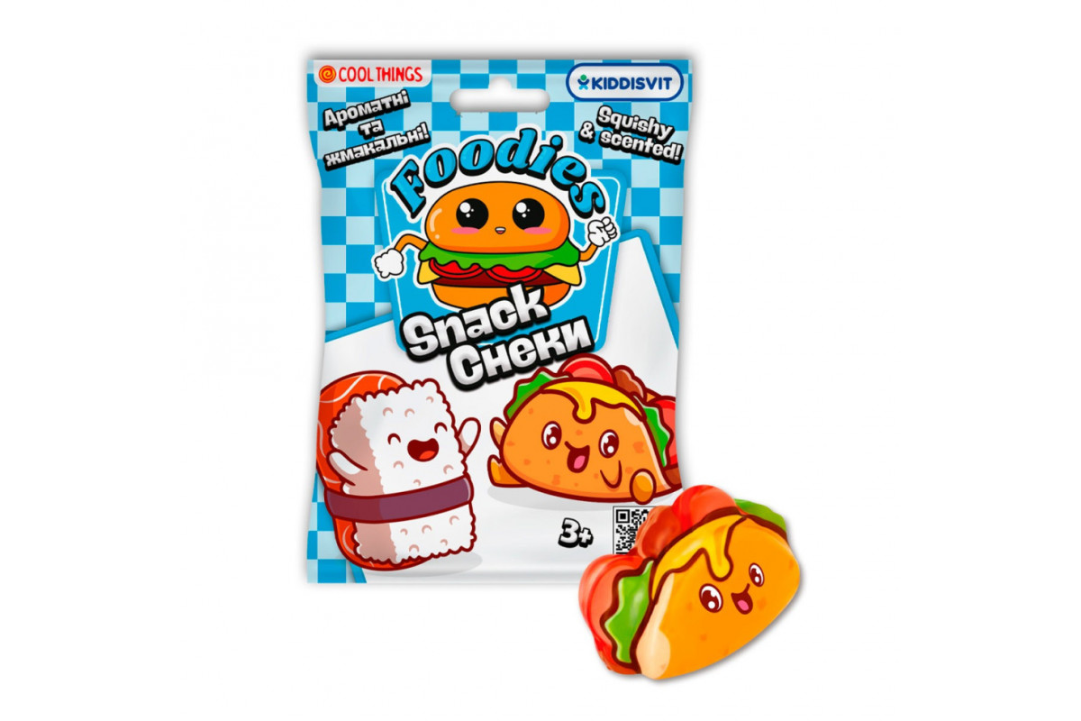 Игрушка-сюрприз "Снеки" Cool Things FO015 серии Foodies в ассортименте Игрушка-сюрприз "Снеки" Cool Things FO015 серии Foodies в ассортименте