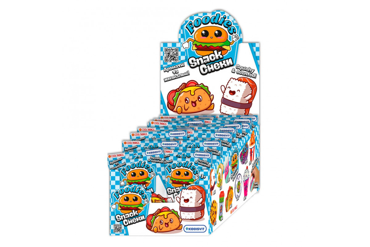 Игрушка-сюрприз "Снеки" Cool Things FO015 серии Foodies в ассортименте Игрушка-сюрприз "Снеки" Cool Things FO015 серии Foodies в ассортименте