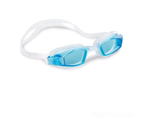 Очки для плавания Intex 55682 размер L Голубой