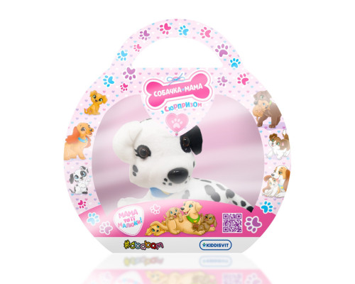 Мягкая коллекционная игрушка Собачка Мама Далматинец #sbabam 67/CN-2020-4 с сюрпризом