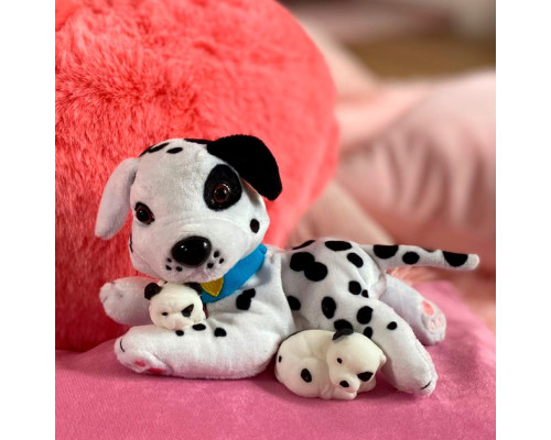 Мягкая коллекционная игрушка Собачка Мама Далматинец #sbabam 67/CN-2020-4 с сюрпризом