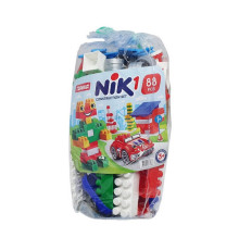 Дитячий конструктор з великими деталями "NIK-1" 71863, 88 деталей