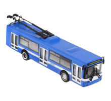 Іграшкова модель тролейбуса "Автопарк" 6407A інерційний  Синій
