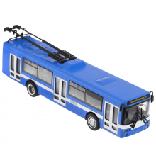 Іграшкова модель тролейбуса "Автопарк" 6407A інерційний  Синій