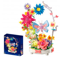 Дитячий конструктор "Butterfly garden" BB032 зі світлом, 914 деталей