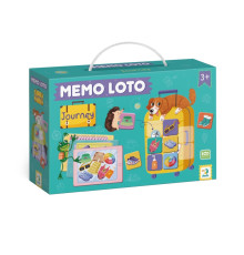 Настільна гра-лото "Збираємось у подорож" 301227, 32 фішки