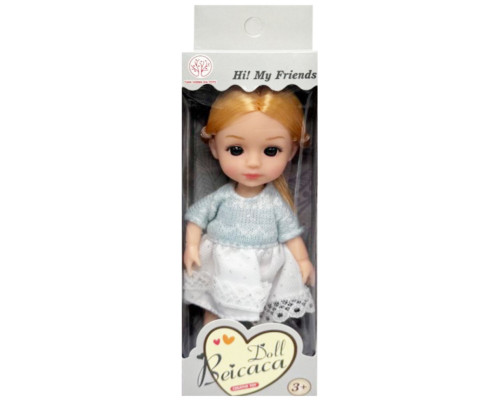 Дитяча іграшкова лялька "Doll lovely" 6788-3/4-4 розмір 15 см