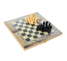 Набор настольных игр "Шахматы 3 в 1" 28ACD-1