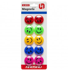 Магніт для дошки "Смайлик" X-3010 D 3 см