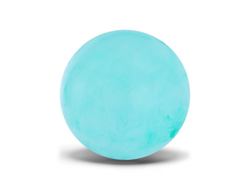 Дитячий гумовий м'яч PB25119(Turquoise) бірюзовий, 22 см, 70 грам