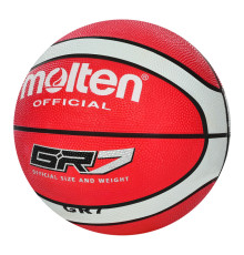 М'яч баскетбольний MS 3456(Red) діаметр 25,3 см, розмір 7, гума, 540-560 г, 12 панелей
