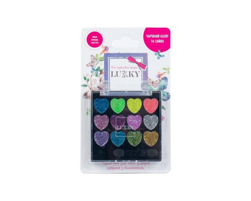 Детский крем-тени для век с блестками T18929 с аппликатором