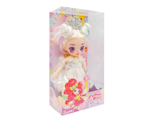 Дитяча шарнірна лялька DH2367-1 миле вбрання, розмір 16 см