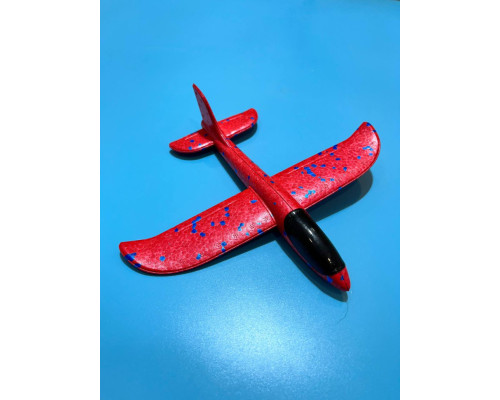 Детский метательный самолёт-планер C28006(Red) длина 24 см