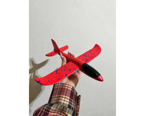 Детский метательный самолёт-планер C28006(Red) длина 24 см
