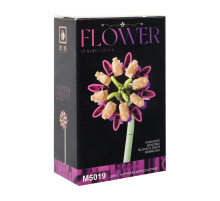 Конструктор детский Flower M5026-19 элементы для создания стебля и лепестков