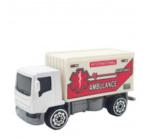 Машинка игрушечная Спецтехника АвтоПром 7637 масштаб 1:64, металлическая Ambluance Машинка игрушечная Спецтехника АвтоПром 7637 масштаб 1:64, металлическая Ambluance