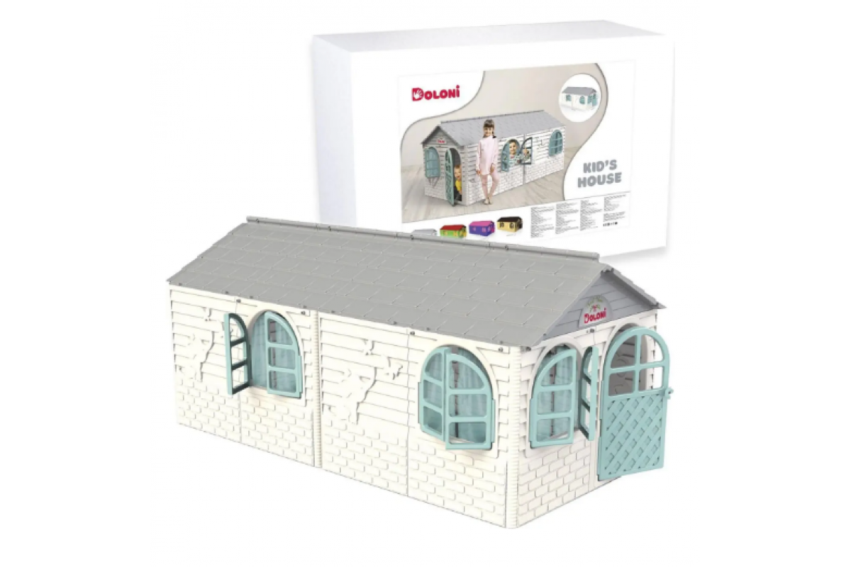 Игровой Домик со шторками DOLONI TOYS 02550/25