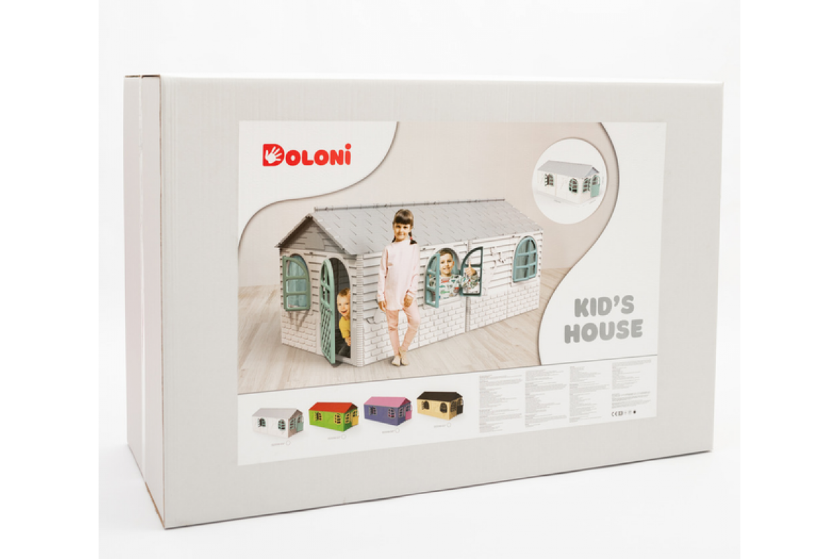 Игровой Домик со шторками DOLONI TOYS 02550/25
