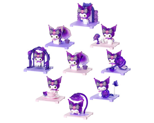 Фигурка-сюрприз "Сад мечты Kuromi" Pop Top Hello Kitty 23WH-006 в ассортименте