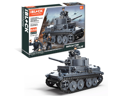 Іграшка конструктор IBLOCK PL-921-342 658 деталей