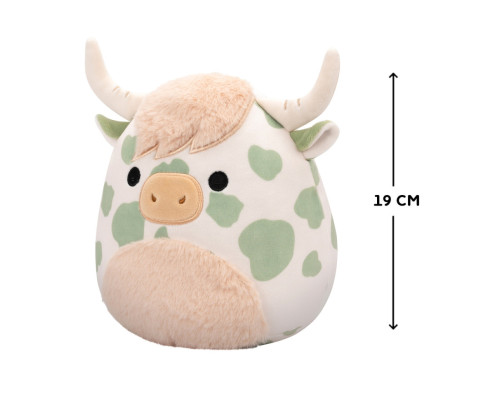 Дитяча м'яка іграшка КОРОВКА ЦЕЛЕСТІН Squishmallows SQCR06578, 19 см