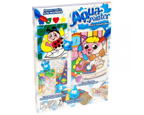 Набор креативного творчества AQP-01 "Aqua Painter" Котенок с телефоном
