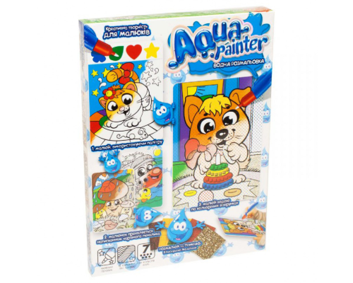Набор креативного творчества AQP-01 "Aqua Painter" Собачка с Пирамидкой