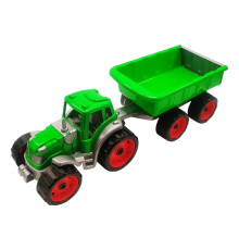 Дитячий трактор з причепом 3442TXK, 2 кольори  Зелений