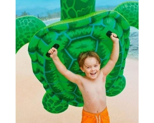 Детский надувной плотик Черепаха Intex 57524, 150 x127