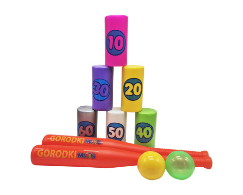 Гра для вулиці Городки 10180, 2 бити в комплекті