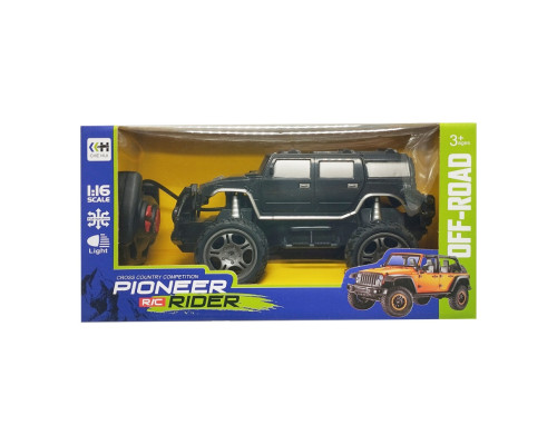 Дитяча машинка на радіокеруванні "Джип" 512A(Black) чорний, 1:16