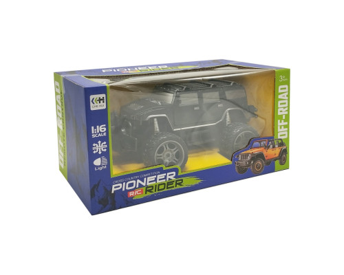 Дитяча машинка на радіокеруванні "Джип" 512A(Black) чорний, 1:16