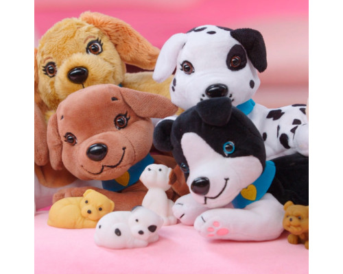 Мягкая коллекционная игрушка Собачка Мама Хаски #sbabam 67/CN-2020-5 с сюрпризом