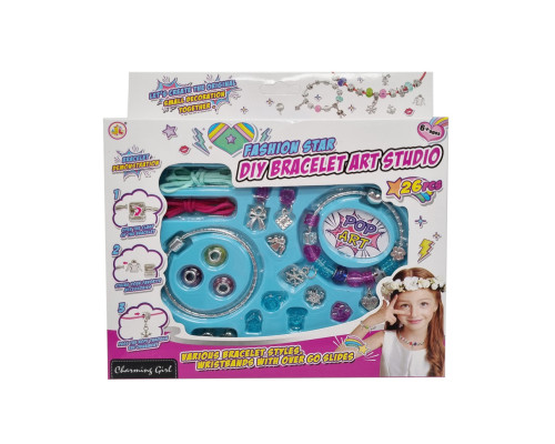 Набор Бисера 868-76 бусины, подвески, нити, в дисплее 22-22-4 см