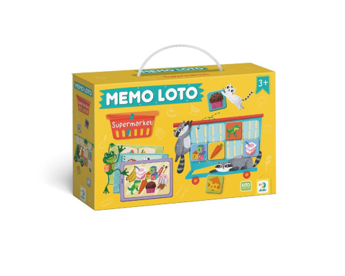 Настільна гра-лото "Супермаркет" 301228, 32 фішки