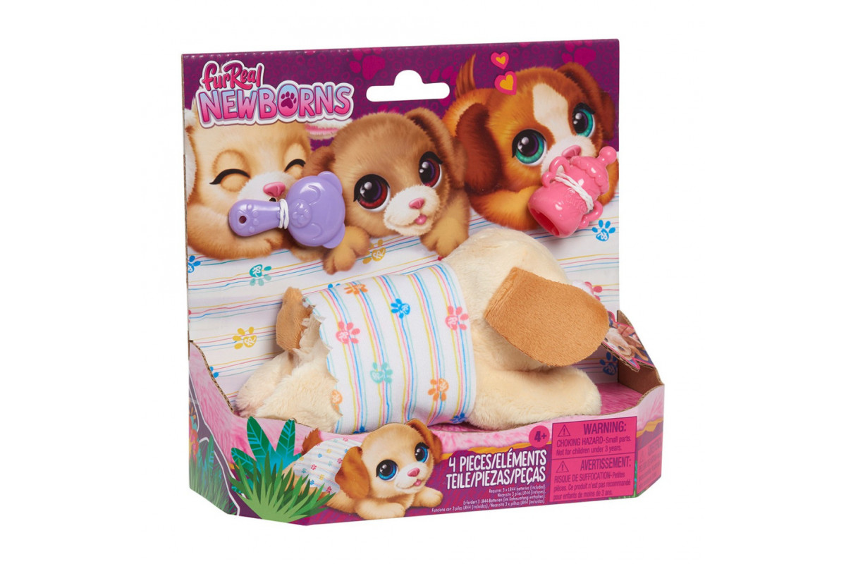 Интерактивная игрушка "Щенок" Furreal 28074 серии "Newborns"