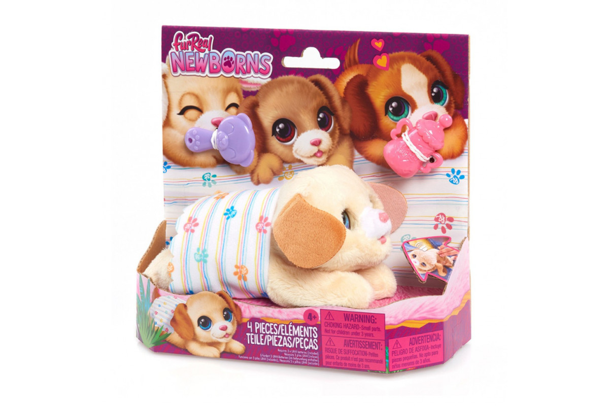 Интерактивная игрушка "Щенок" Furreal 28074 серии "Newborns"