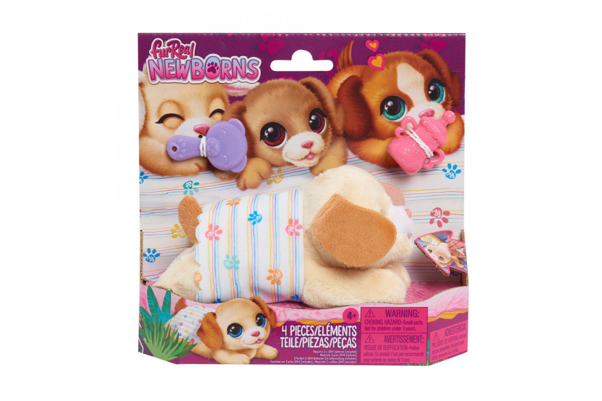 Интерактивная игрушка "Щенок" Furreal 28074 серии "Newborns"