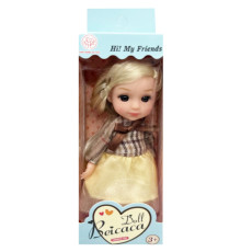 Дитяча іграшкова лялька "Doll lovely" 6788-3/4-3 розмір 15 см