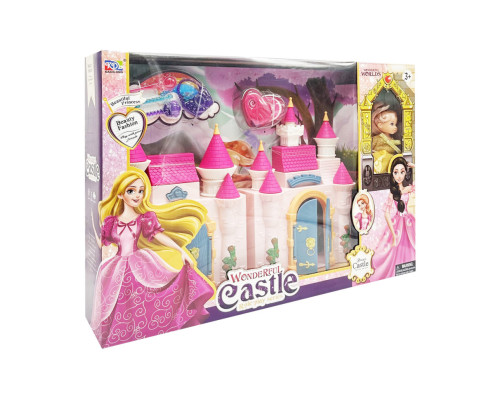 Игровой набор с куклой "Замок принцессы" KDL-58 звуковые и световые эффекты