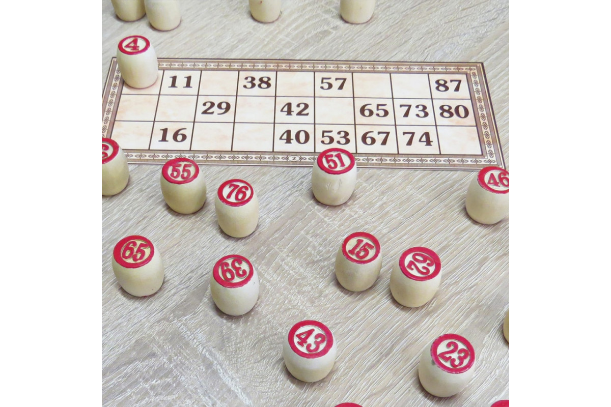 Настольная игра "Лото" (банка XL) 1212ATS