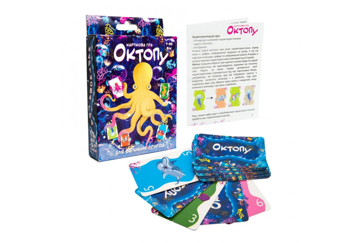Настольная игра "Октопу" Strateg 30330 Настольная игра "Октопу" Strateg 30330