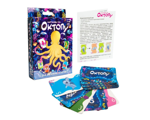 Настільна гра "Октопу" Strateg 30330